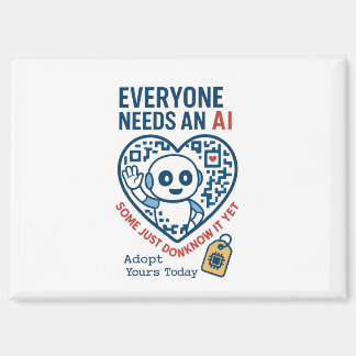 Imán Inteligencia Artificial Todos Necesitan IA