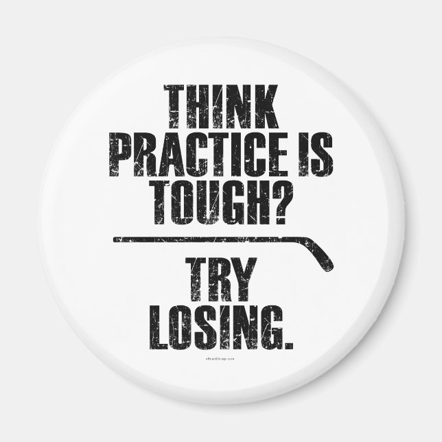 Imán Intenta perder (hockey) (Frente)