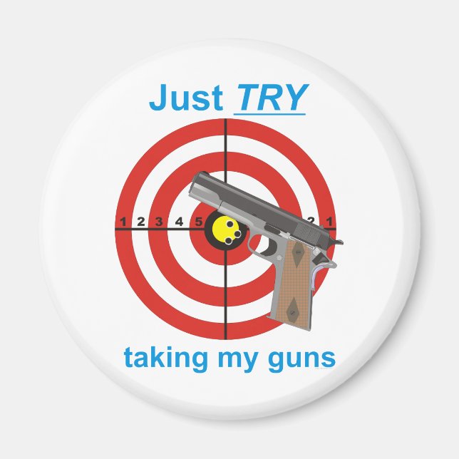 Imán Intenta quitarme las armas (Frente)