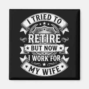Imán Intenté jubilarme ahora trabajo para mi esposa hom