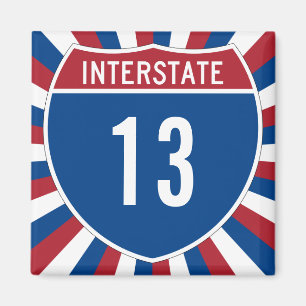 Imán Interestatal 13