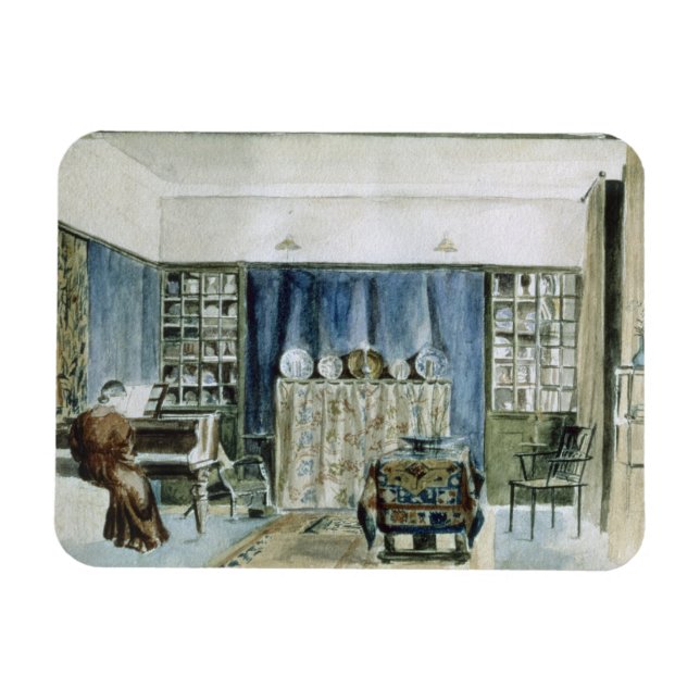 Imán Interior de Kelmscott Manor (p/c en papel) (Horizontal)