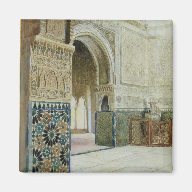 Imán Interior de la Alhambra, Granada (p/c) (Frente)