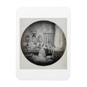 Imán Interior de la casa de Muckross, c.1865 (impresió