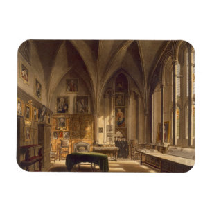 Imán Interior de la casa del capítulo, ilustracion de