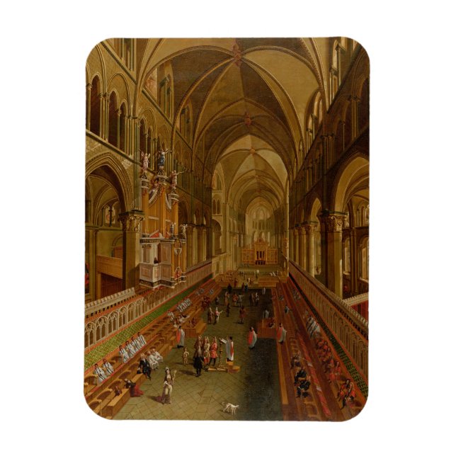 Imán Interior de la Catedral de Canterbury, c.1675-1700 (Vertical)