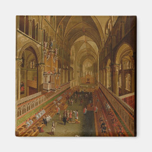 Imán Interior de la catedral de Cantorbery, c.1675-1700