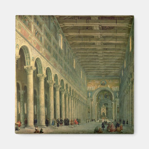 Imán Interior de la iglesia de San Paolo Fuori le