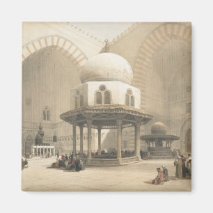 Imán Interior de la mezquita del EL Ghoree, Ca del