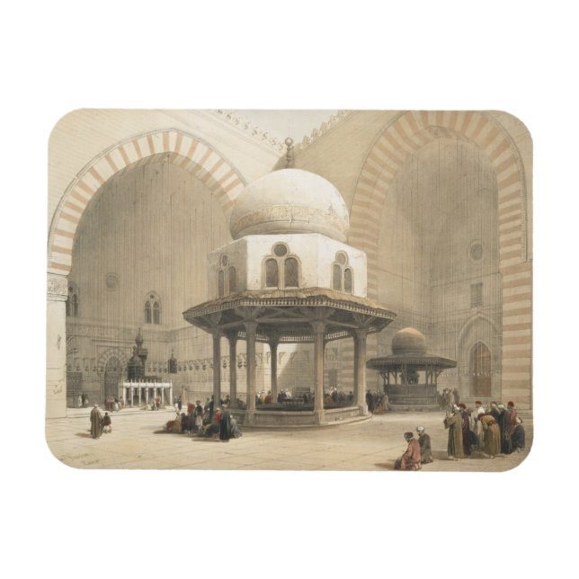 Imán Interior de la mezquita del Sultán El Ghoree, Ca (Horizontal)