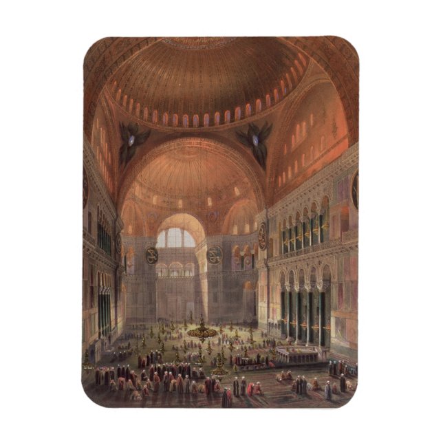 Imán Interior de Santa Sofía, Constantinopla, pub. 45,7 (Vertical)