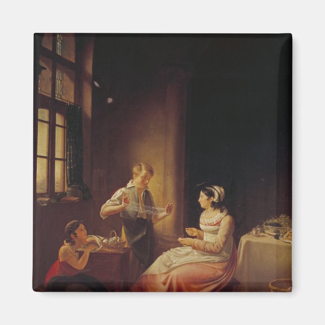 Imán Interior de una casa en Macon (Frente)