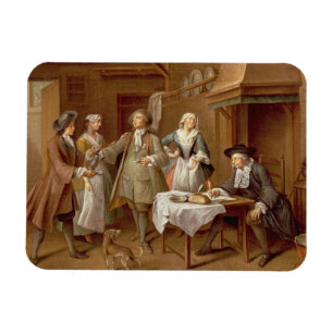 Imán Interior de una cocina con las figuras que prueban