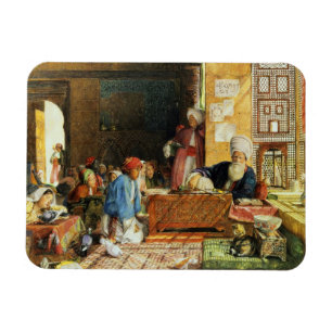 Imán Interior de una escuela, El Cairo, 1890 (w/c)