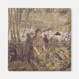 Imán Interior de una fábrica de las municiones