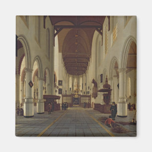 Imán Interior del Oude Kerk, Delft, c.1660-70
