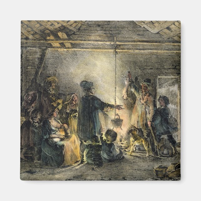 Imán Interior del refugio de un minero de carbón (Frente)