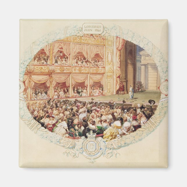 Imán Interior del Teatro de su Majestad, cerca del Sse (Frente)