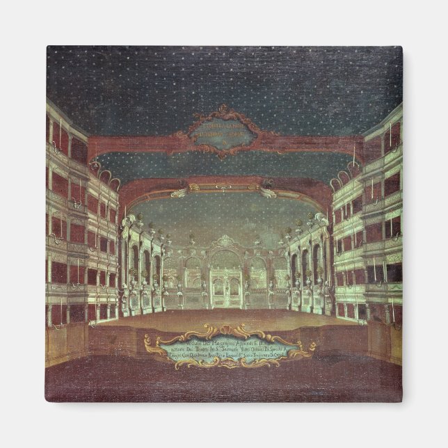 Imán Interior del Teatro San Samuele, Venecia (Frente)