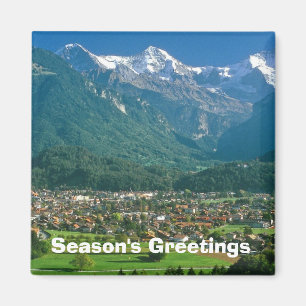 Imán Interlaken y el Jungfrau