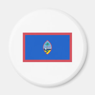 Imán International de la BANDERA de Guam