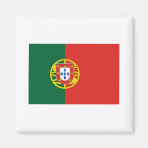 Imán International de la BANDERA de Portugal