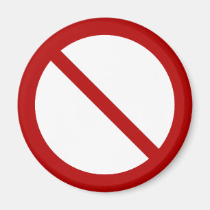 Imán International oficial ninguna ISO 3864-1 del