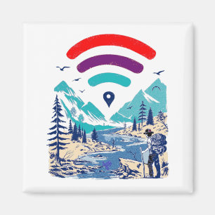 Imán Internet Explorer, mujeres de regalo wifi