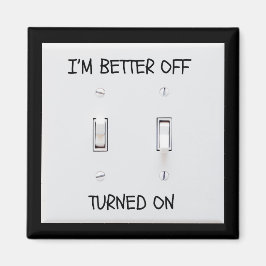 Imán Interruptor De Luz Funny Activado