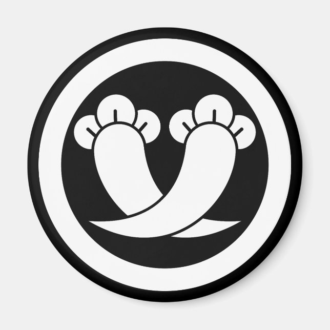 Imán Intersectar los tejidos en círculo (Frente)