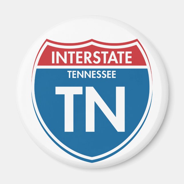 Imán Interstate Tennessee TN (Frente)