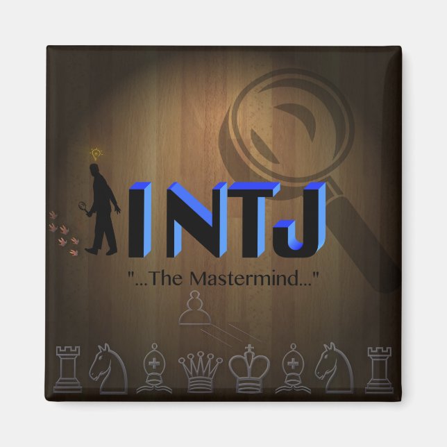 Imán INTJ Magnet (Frente)