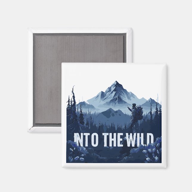 Imán Into the Wild (Anverso/Reverso)
