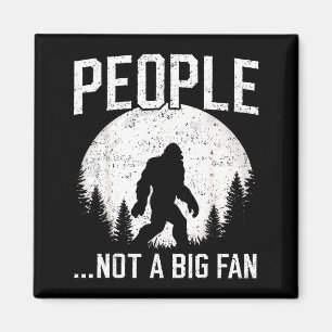 Imán Introvertido Divertido Gente de Bigfoot No Soy un 
