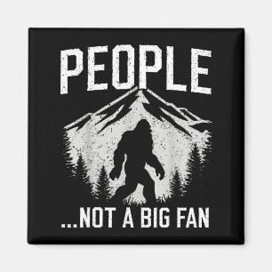 Imán Introvertido Divertido Gente de Bigfoot No Soy Un