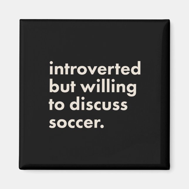 Imán Introvertido pero dispuesto a discutir fútbol  (Frente)