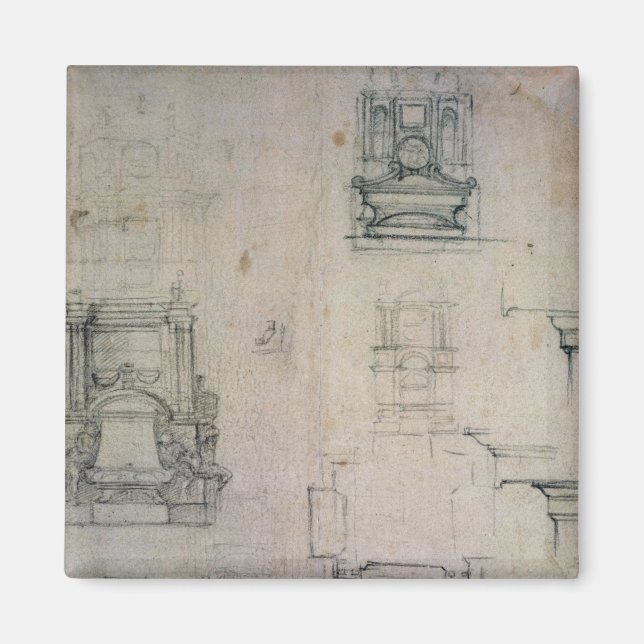 Imán Inv. 1859 6-25-545. R. Diseños para tumbas (Frente)