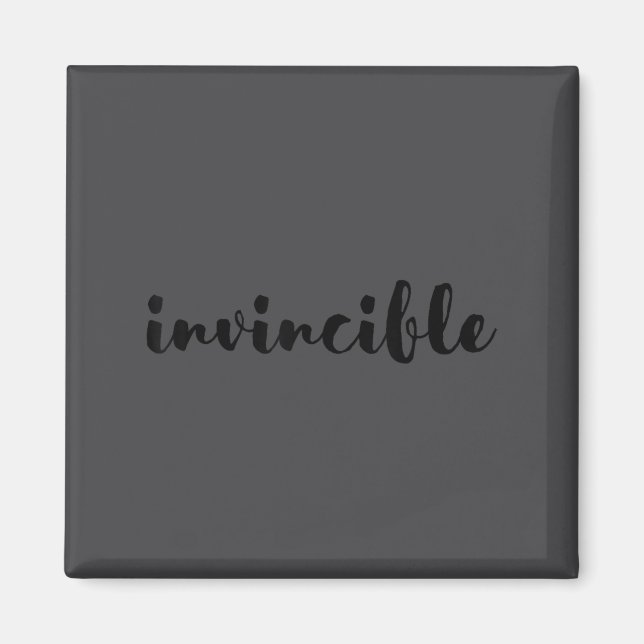 Imán Invencible - Motivacional  (Frente)