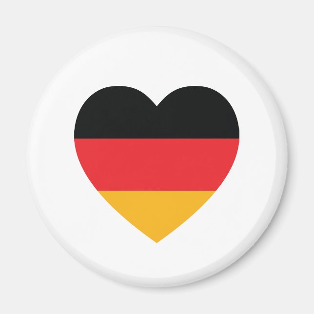 Imán Invernadero de la bandera de Alemania (Frente)