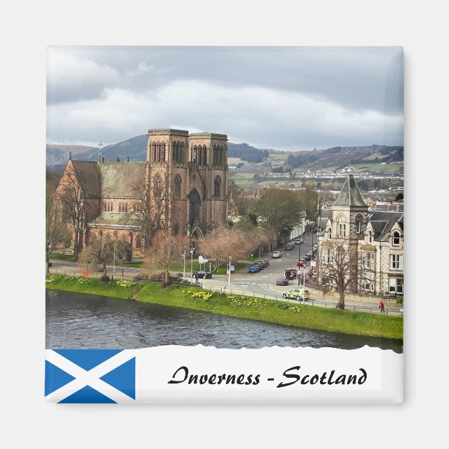 Imán Inverness Magnet, Scottish Highlands, Scotland (Frente)