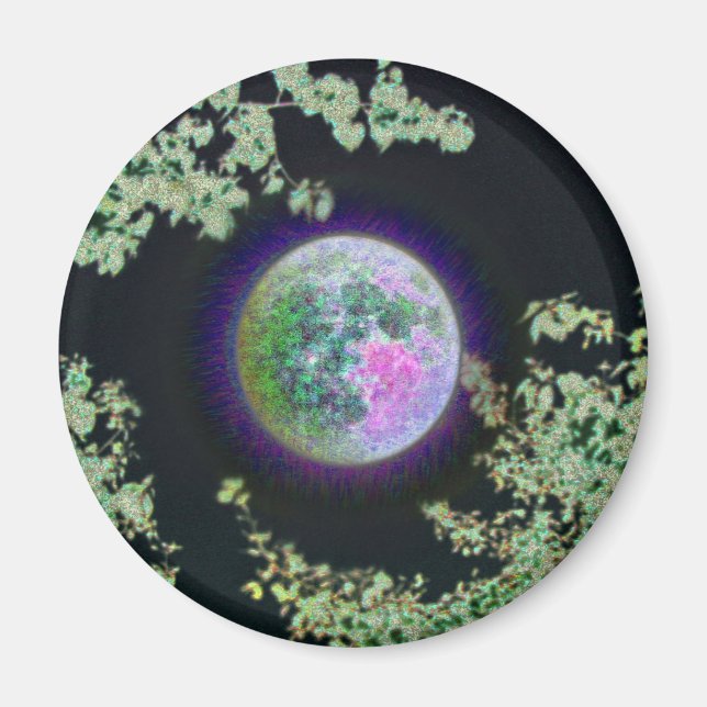 Imán Invertir la luna (Frente)