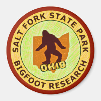 Imán Investigación Bigfoot en el Parque Estatal Salt Fo