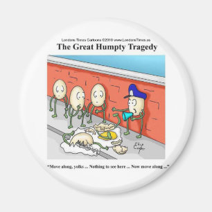 Imán Investigación policial de Humpty Dumpty Regalos di