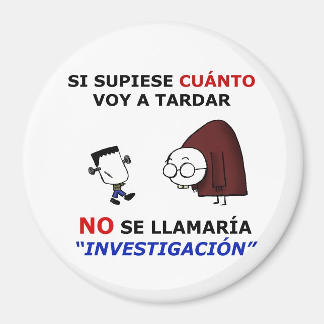Imán Investigación y estimaciones (Frente)