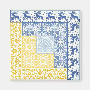 Imán Invierno de la cabina de registro