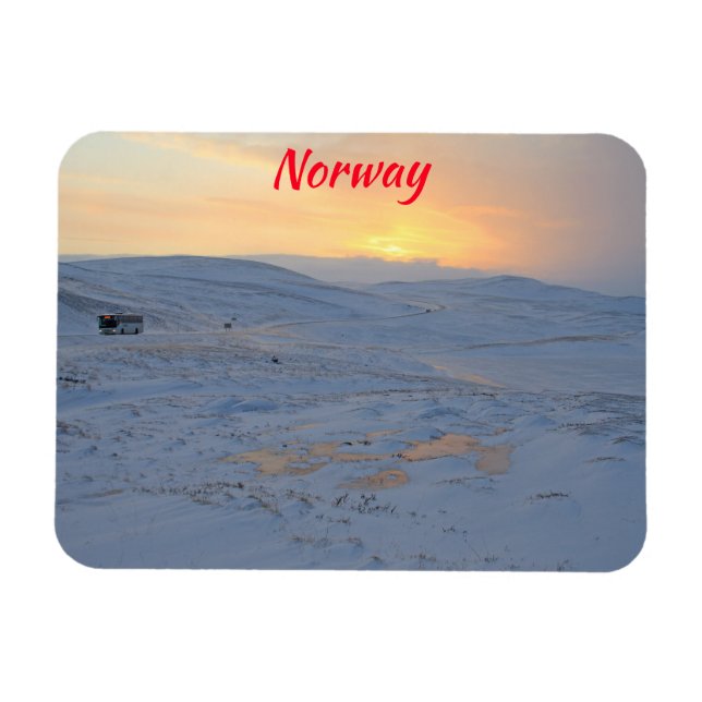 Imán Invierno de Noruega (Horizontal)