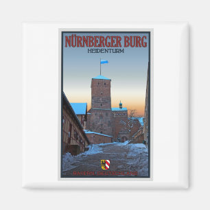 Imán Invierno de Nürnberg - de Heidenturm