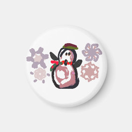 Imán Invierno de pingüino
