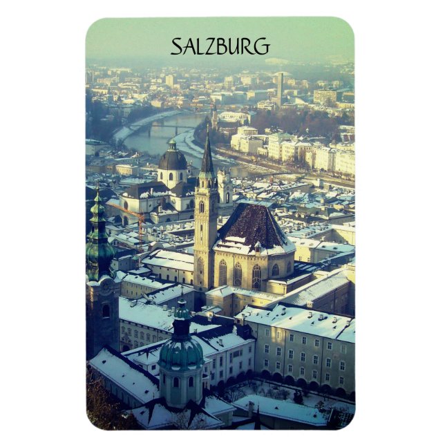 Imán invierno de Salzburgo (Vertical)