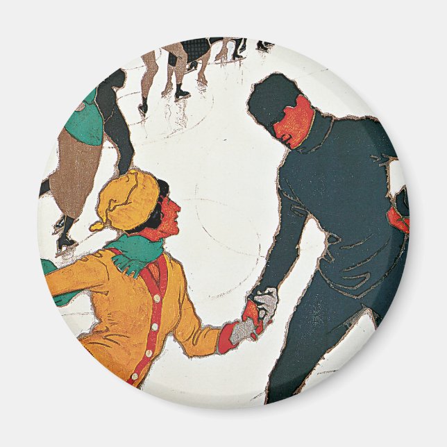 Imán Invierno en Davos (Frente)